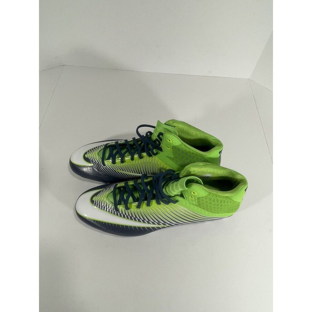 Mens Nike Vapor Speed Football Cleats Size 15 846443-369 Green Blue White New - Picture 2 of 8